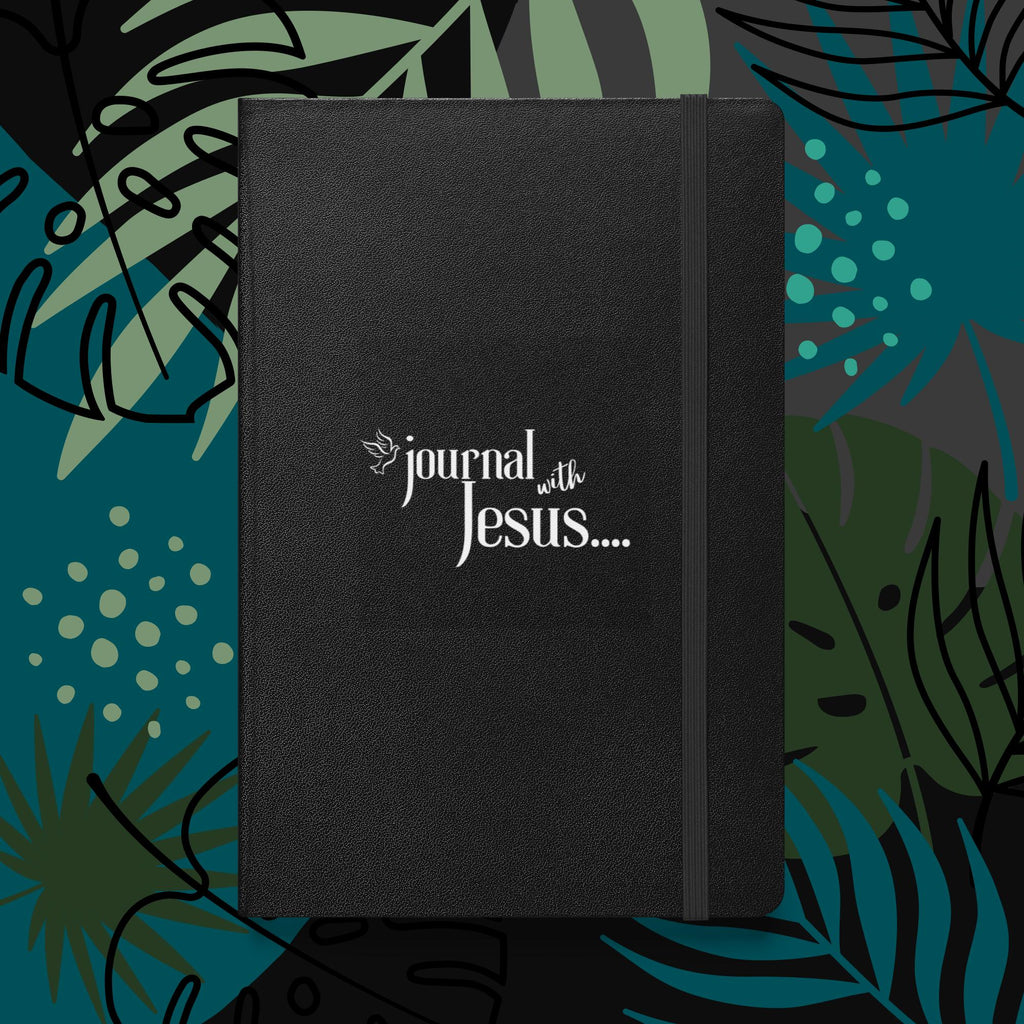 Journal with Jesus Hardcover bound notebook