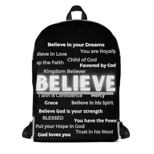 "Believe" Backpack