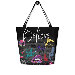 "Believe Beauty" Beach Bag