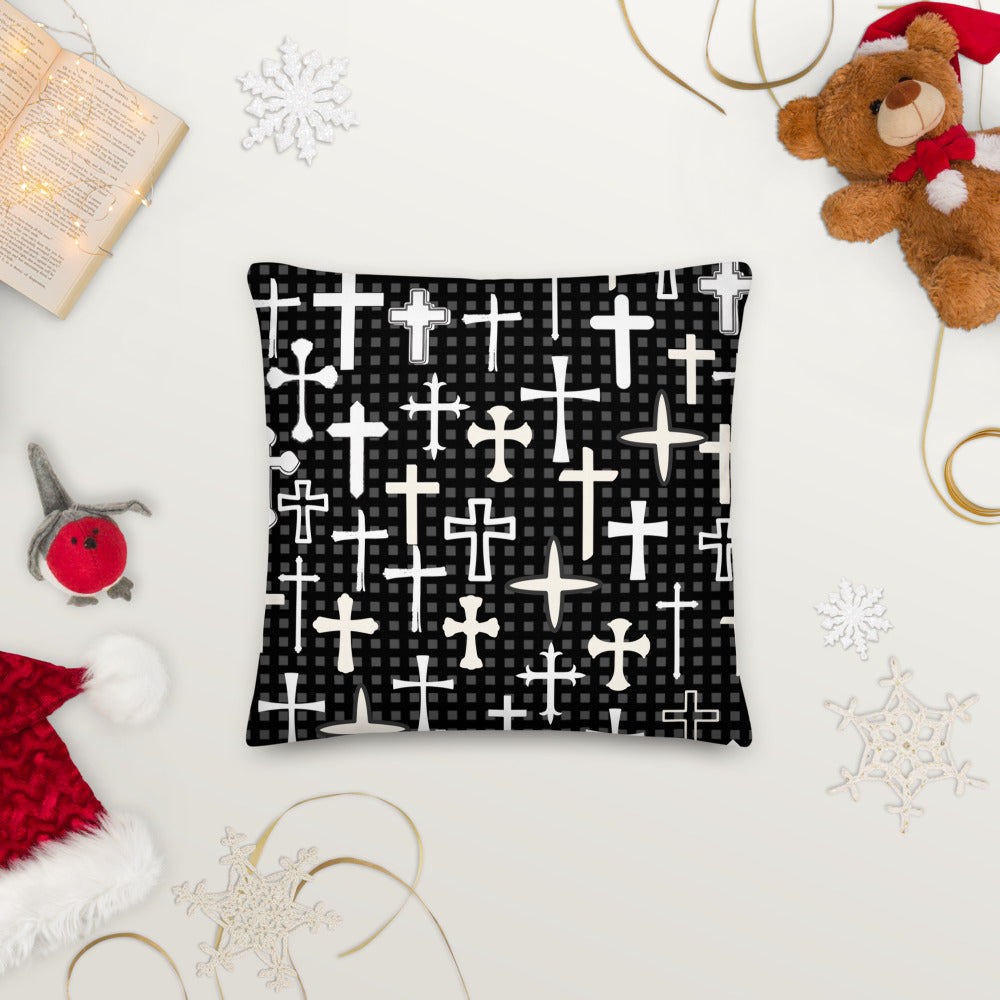 "Cross of PEACE" Premium Pillow