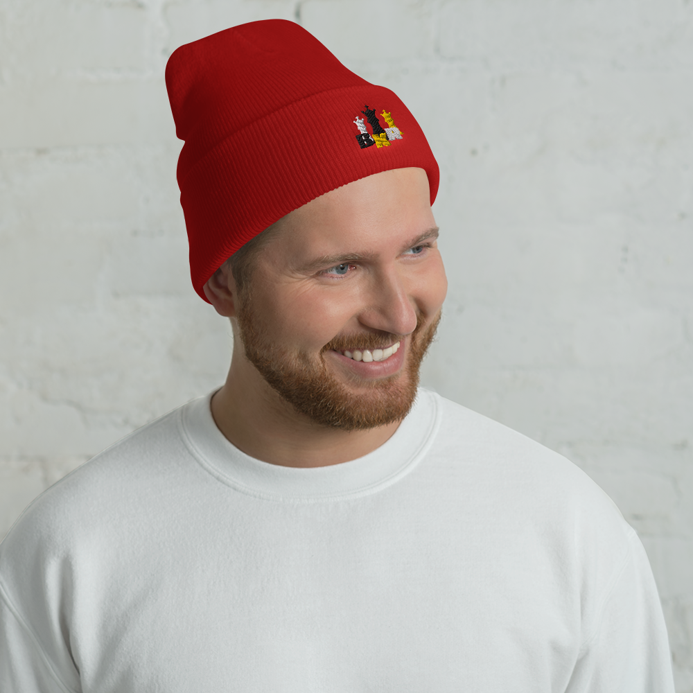 B-K-R- Cuffed Beanie