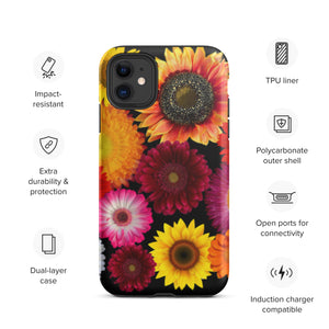 Sunflowers Tough iPhone case