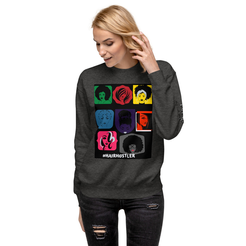 Hair Hustler Unisex Fleece Pullover