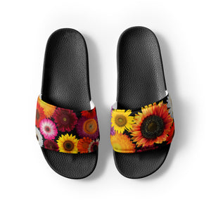 " Sunflowers Walking in Faith" Women's slides